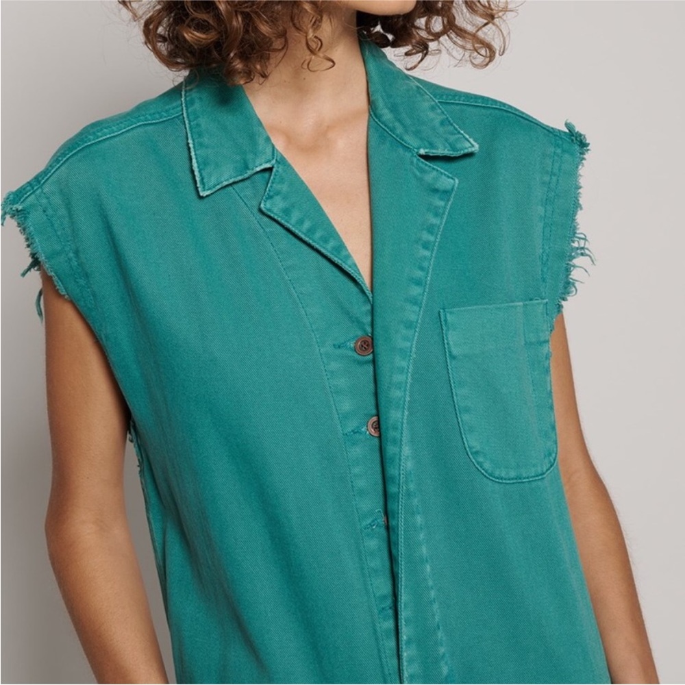One Teaspoon Emerald Safari Camp Overalls Size Extra Small - Picture 4 of 15